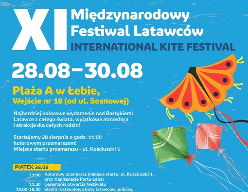 11:e internationella drakfestivalen i Łeba 2026